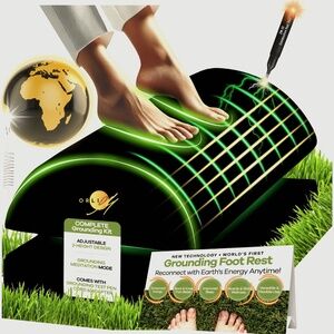 Orliom Grounding Foot Rest for Under Desk at Work,Foot Stool for Office Gaming